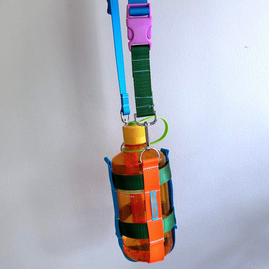 BS bottle holder - Blue/Orange/Green - Nalgene/Frank Green